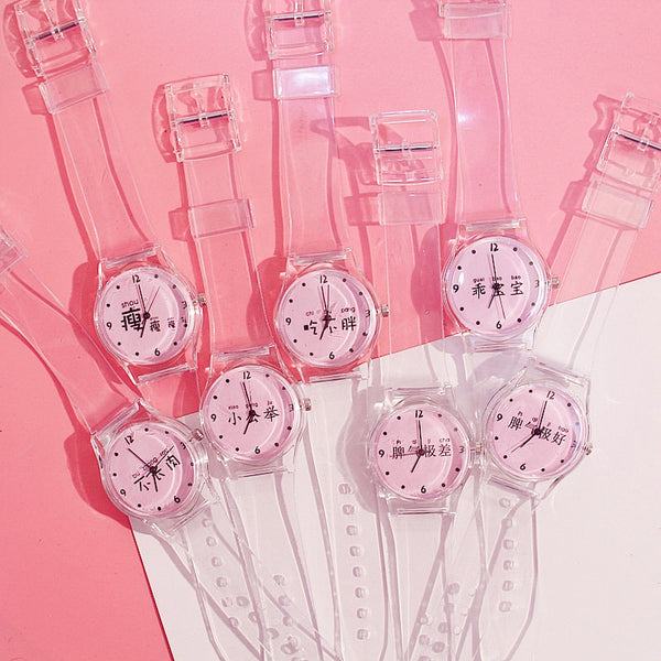 Women Watches Silicone Cartoon Style