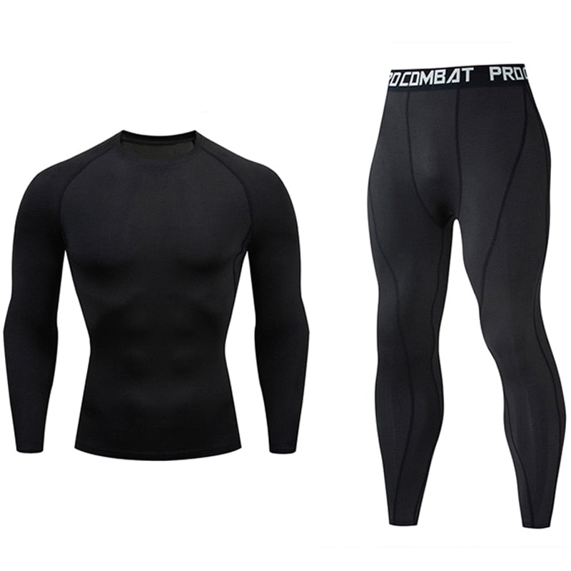 Running tights Sports suit Track suit Gym Man
