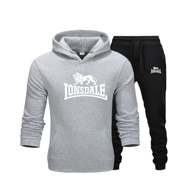 Winter street fashion men and women hoodie suit warm fleece hoodie