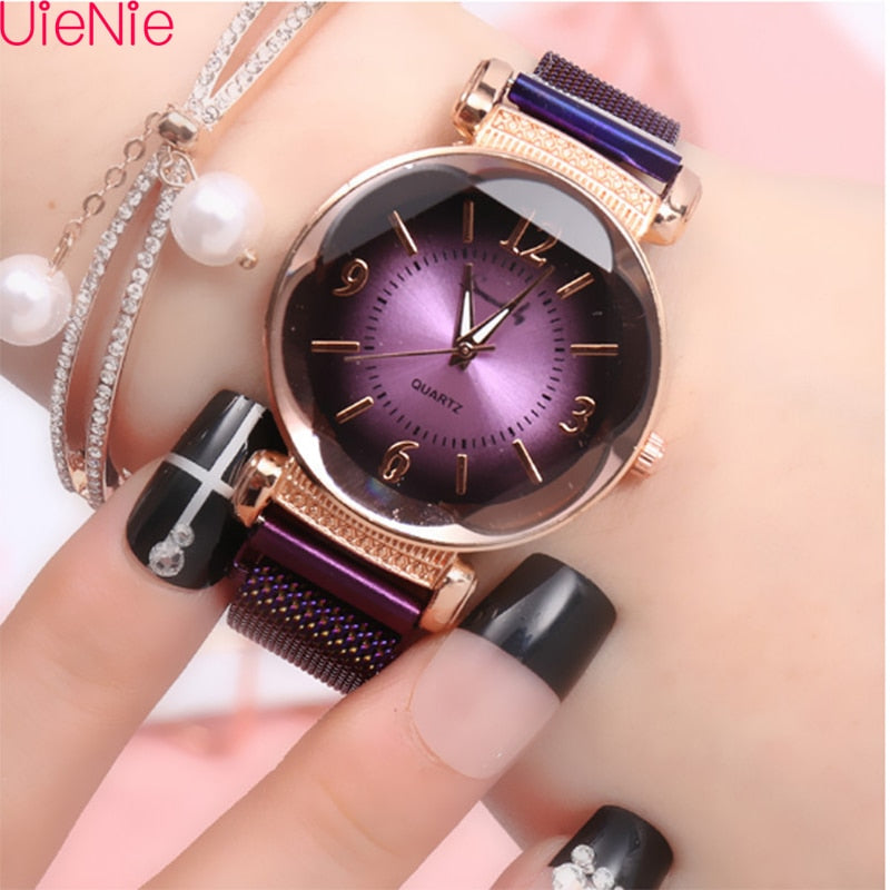 Women watch Fashion wild New watch Milan Magnet Buckle
