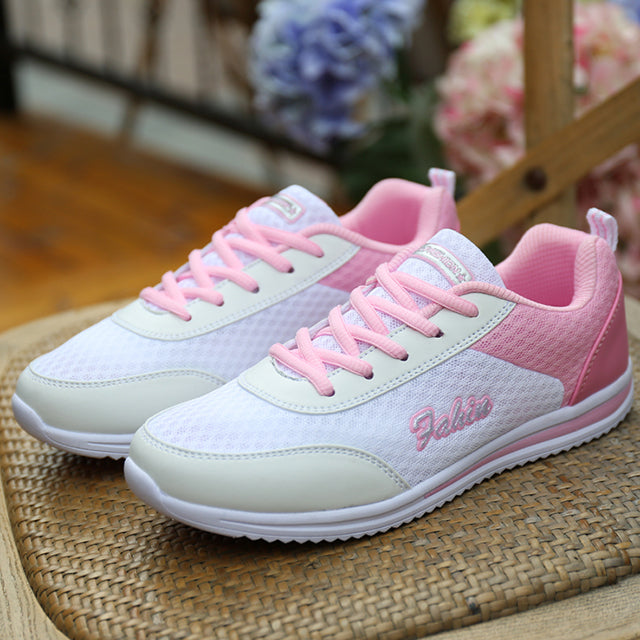 New Woman Casual Shoes Breathable Women Sneakers Shoes Mesh Female