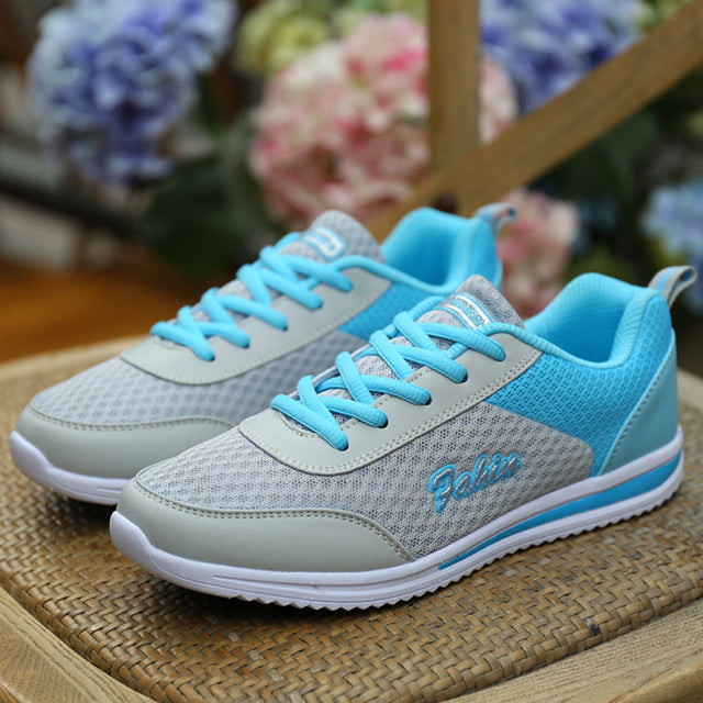 New Woman Casual Shoes Breathable Women Sneakers Shoes Mesh Female