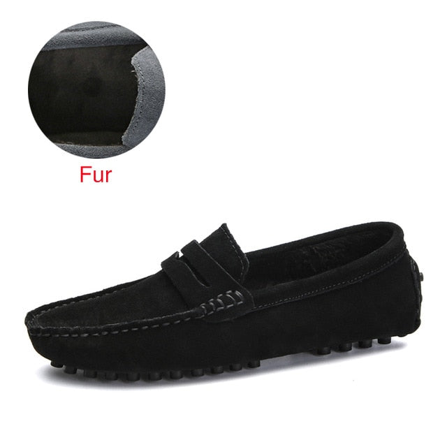 DEKABR Large Size 50 Men Loafers Soft Moccasins High Quality Spring Autumn