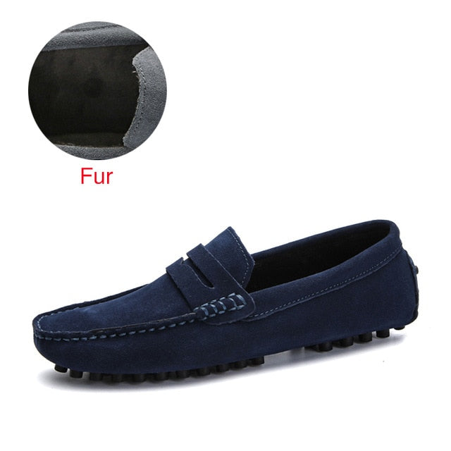 DEKABR Large Size 50 Men Loafers Soft Moccasins High Quality Spring Autumn