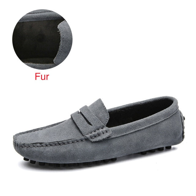 DEKABR Large Size 50 Men Loafers Soft Moccasins High Quality Spring Autumn