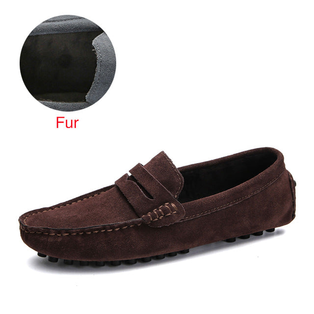 DEKABR Large Size 50 Men Loafers Soft Moccasins High Quality Spring Autumn