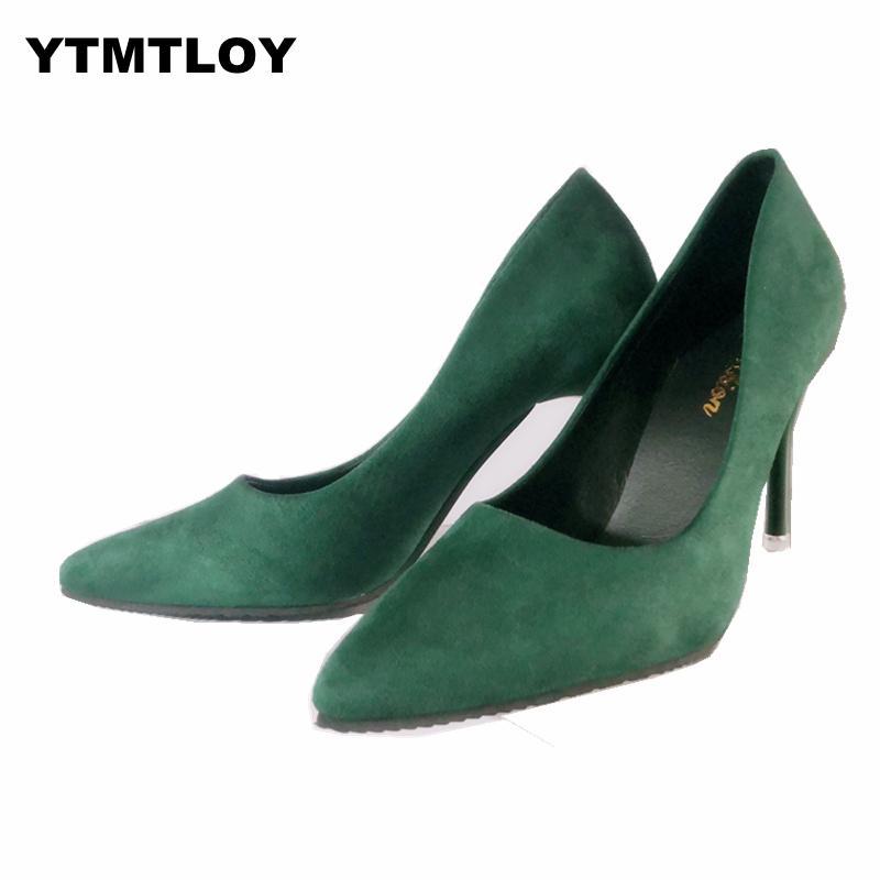 Women Pumps Fashion Shoes All Match Thin High Heel Pointed