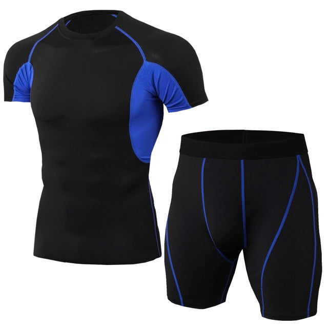 Men's Compression Running jogging Suits Clothes Sports