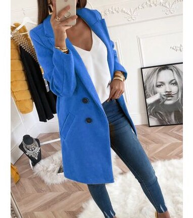 Women Coat Outerwear Winter Clothing Fashion Warm