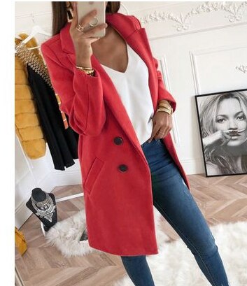 Women Coat Outerwear Winter Clothing Fashion Warm