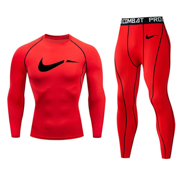 Running tights Sports suit Track suit Gym Man