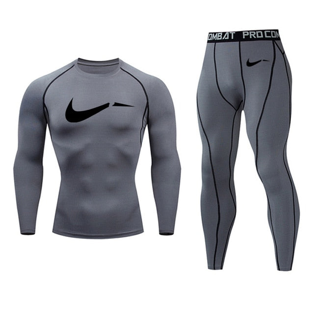 Running tights Sports suit Track suit Gym Man