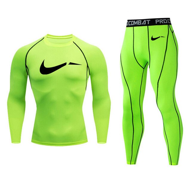 Running tights Sports suit Track suit Gym Man