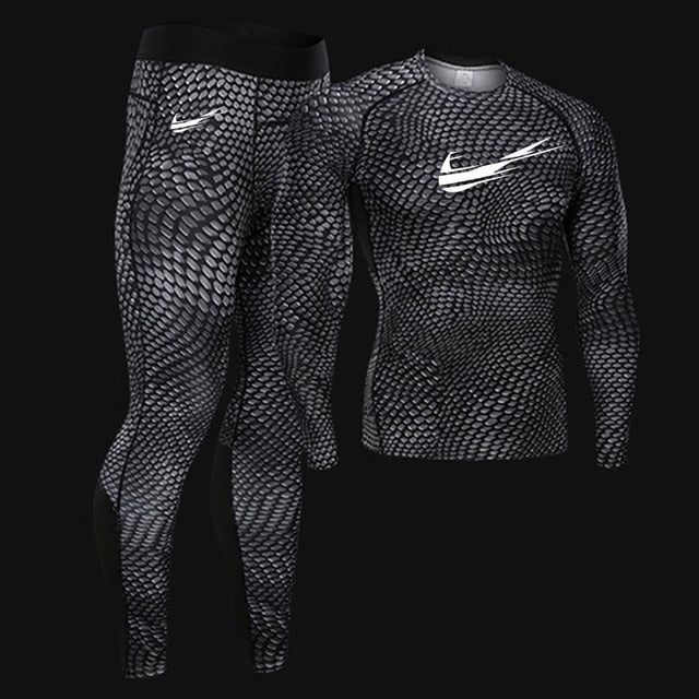 Running tights Sports suit Track suit Gym Man