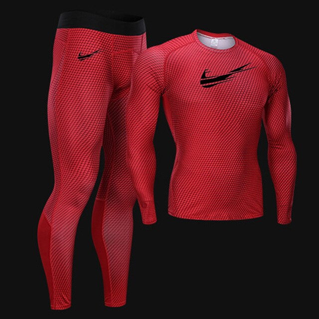 Running tights Sports suit Track suit Gym Man