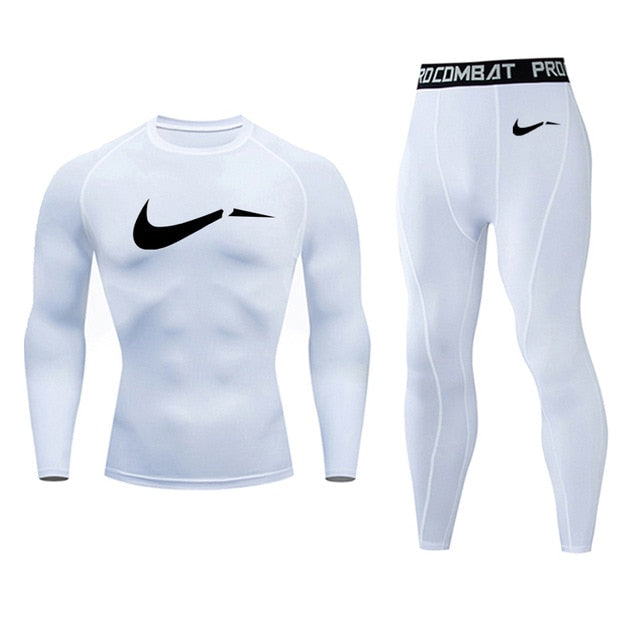 Running tights Sports suit Track suit Gym Man