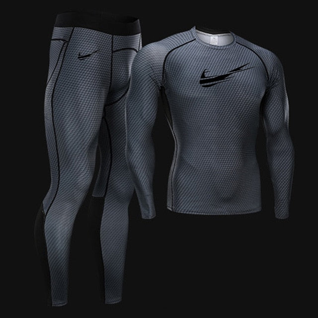 Running tights Sports suit Track suit Gym Man