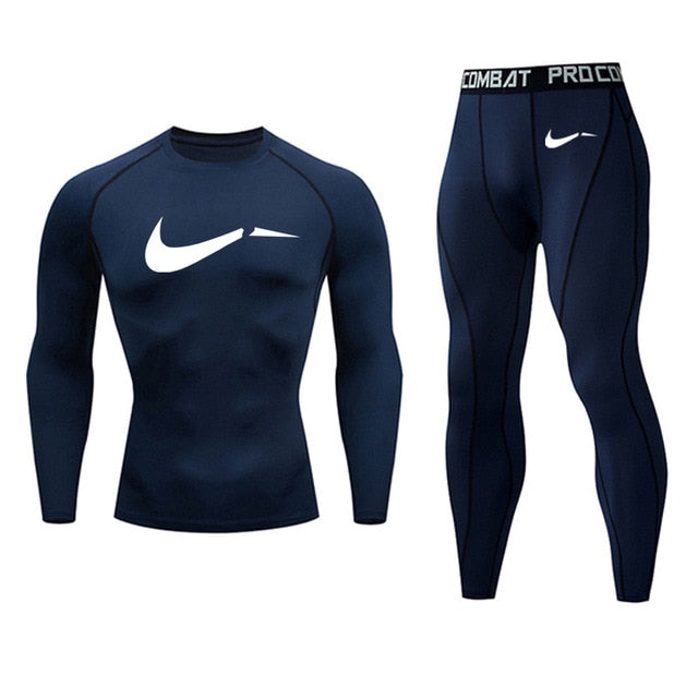 Running tights Sports suit Track suit Gym Man
