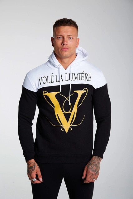 GITF Sets Men Tracksuit Gym Fitness Sports