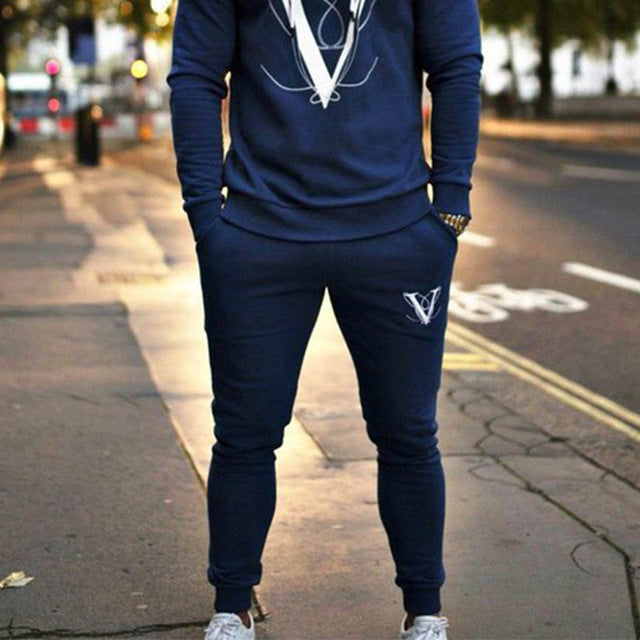 GITF Sets Men Tracksuit Gym Fitness Sports