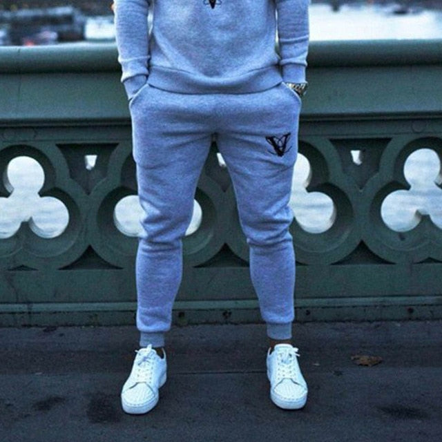 GITF Sets Men Tracksuit Gym Fitness Sports