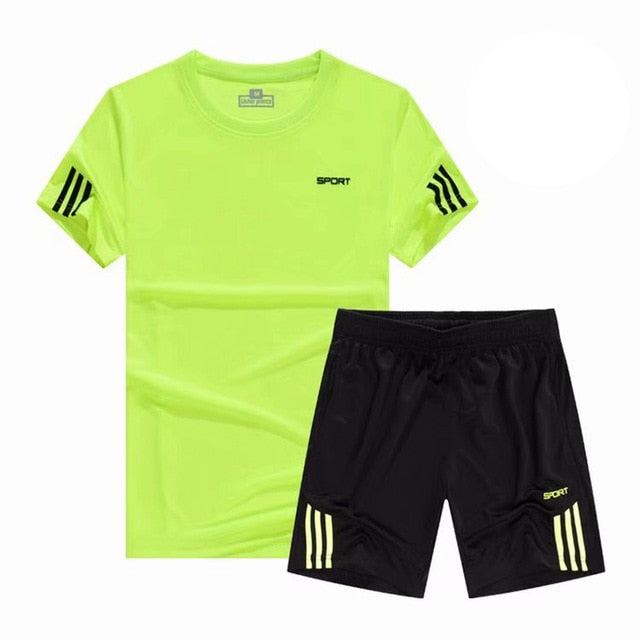 New Men Sport Running sets  , Soccer Training Tracksuits