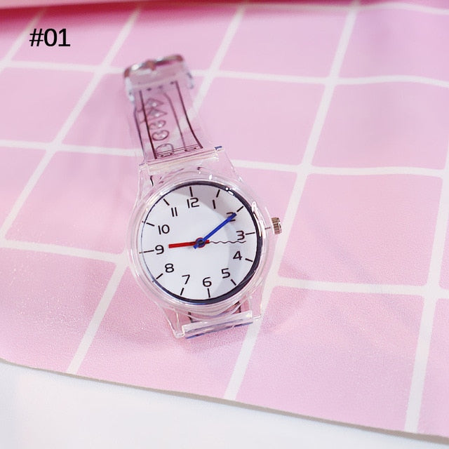 Women Watches Silicone Cartoon Style