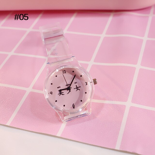 Women Watches Silicone Cartoon Style