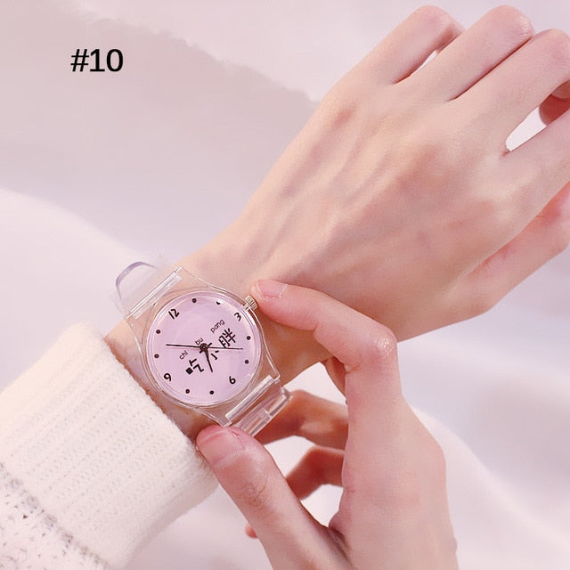 Women Watches Silicone Cartoon Style