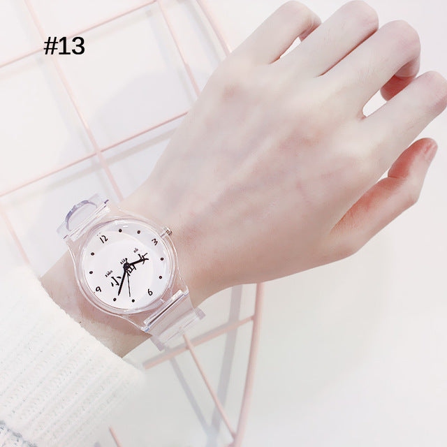 Women Watches Silicone Cartoon Style