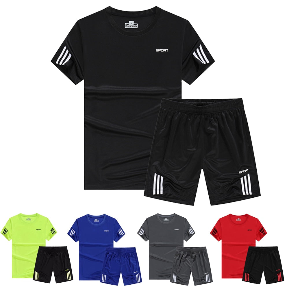 New Men Sport Running sets  , Soccer Training Tracksuits
